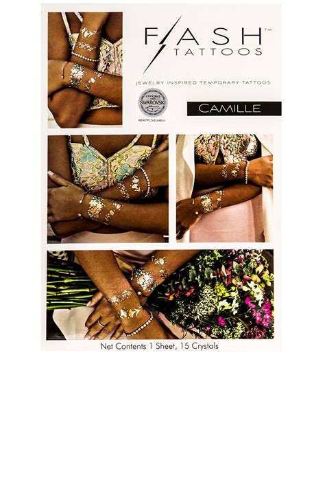 FLASH Tattoos Camille Tattoo in Gold & Silver | REVOLVE