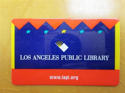 Los Angeles Public Library | Library Cards | Pinterest