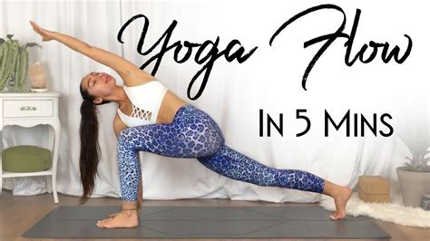 5 Minute Yoga Flow ( Feel Your BEST! ) - YouTube