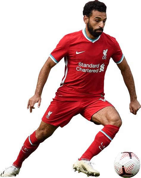 Mohamed Salah Liverpool football render - FootyRenders