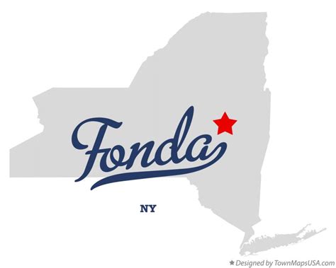 Map of Fonda, NY, New York