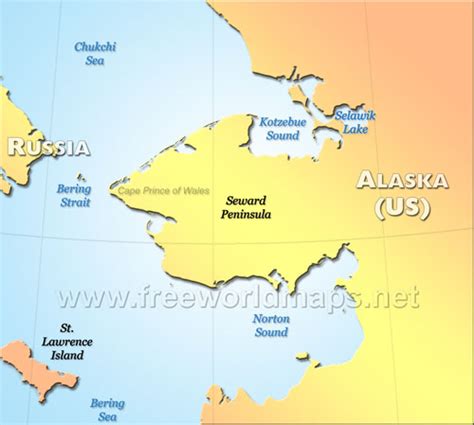 Seward Peninsula maps