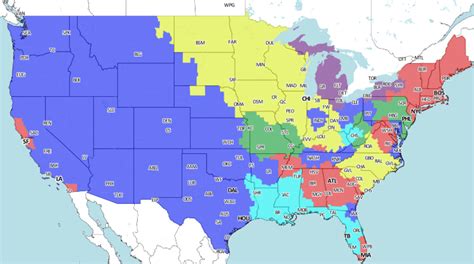 NFL TV Schedule and Coverage Map Week 5