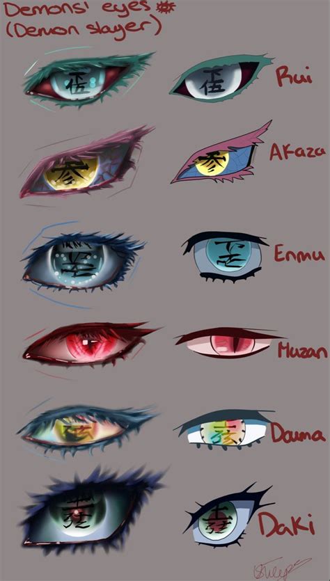 Demons’ eyes (Demon Slayer) | Dibujo de ojos, Dibujo de ojo fácil, Dibujos faciales