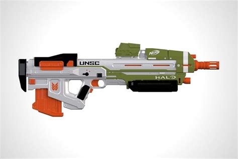 The NERF Halo Infinite MA40 Replicates The Games Assault Rifle