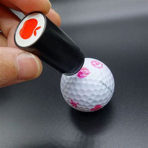 Customized Design Golf Ball Stamp Drying Quickly/golf Stamp Self Inked ...