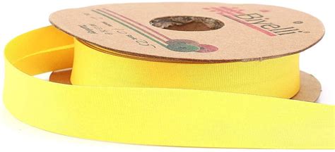 Polyester Satin Bias Binding Tape (Single Fold) 20mm-13/16inch (10meters-10.93yds) Various ...