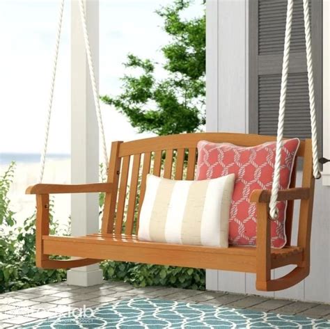 Buy Teak Porch Swing Online | TeakLab