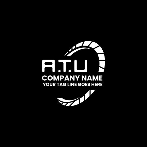 ATU letter logo creative design with vector graphic, ATU simple and ...