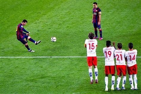 Free-kick maestro Messi equals Koeman's mark at Barcelona - Rediff Sports