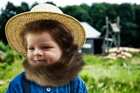 That baby with the glorious hair gets Photoshopped in epic situations | Mashable