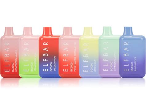 Review: Elf Bar BC5000 Disposable Vape 500 Puffs – E Liquid Flavors