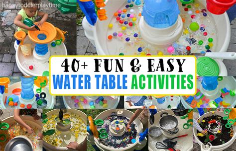 40+ Amazing Water Table Ideas for Summer 2024 - Happy Toddler Playtime