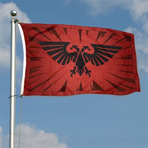 Warhammer Inspired Imperium of Man Flag Banner