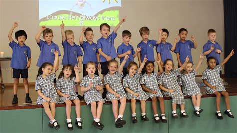 Peace Lutheran College Cairns Prep students 'Never Give Up' - YouTube