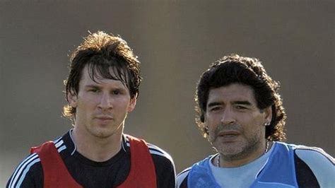 Diego Maradona Lionel Messi