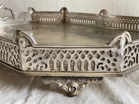 Silver Antique Tray, tray