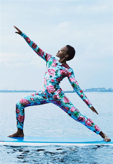 Lupita Nyong'o photographed by Mikael Jansson for Vogue US January 2018 Issue. | Yoga fashion ...