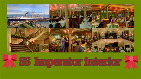 SS Imperator:Um pouco de seu belíssimo interior. - YouTube