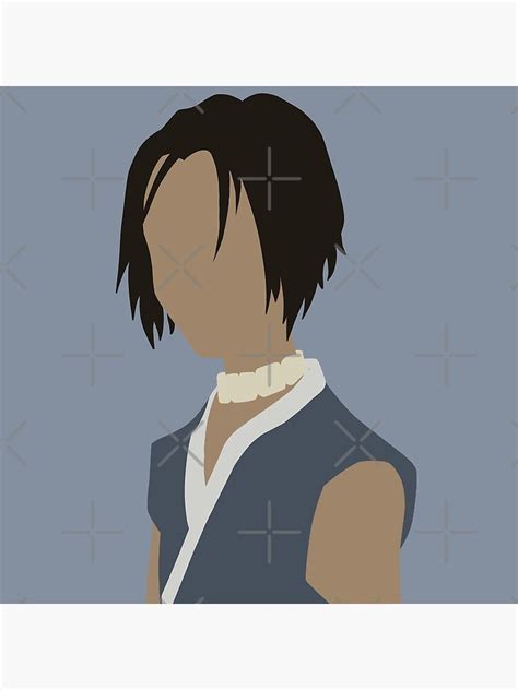 "Sokka with his hair down" Poster by Pwnytail | Redbubble