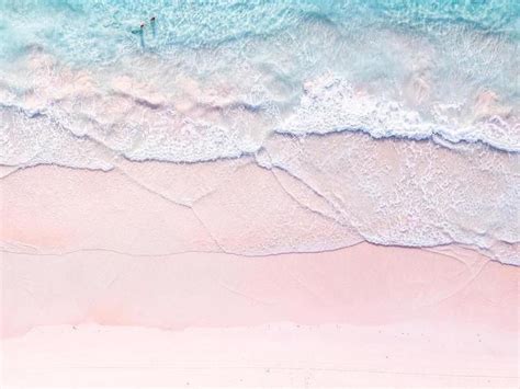 Pink Beach Wallpaper Aesthetic