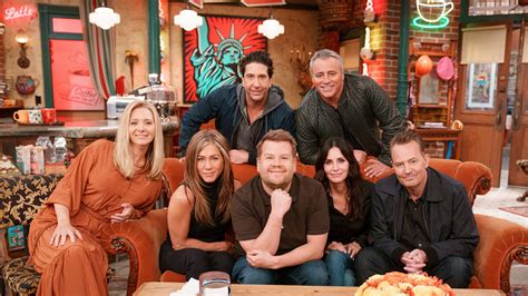 ‘Friends’ cast sings show’s theme song with James Corden - Boston News ...