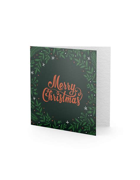 Custom Christmas Greetings Card Printing | Design Your Own