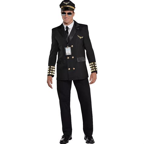 Adult Captain Wingman Pilot Costume | Party City