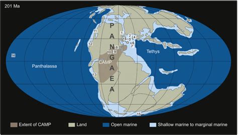 Pangaea Climate Map