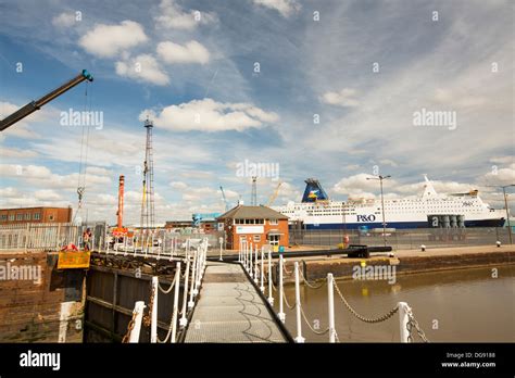 The Ferry Terminal in Hull, Yorkshire, UK Stock Photo - Alamy