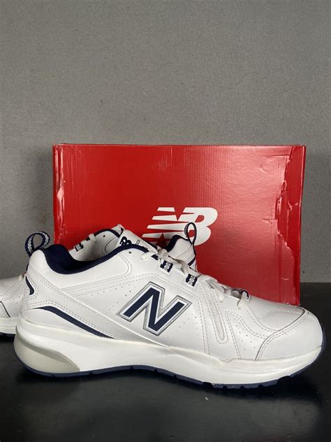 New Balance 608 Sneakers Shoes White Blue MX608WN5 Mens Size 11D New ...