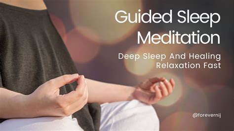 Guided Sleep Meditation | Deep Sleep And Healing Relaxation Fast - YouTube