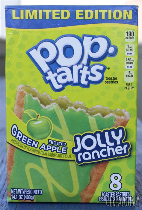 Sour Green Apple Jolly Rancher Pop-Tarts REVIEW! Time to Pucker Up.