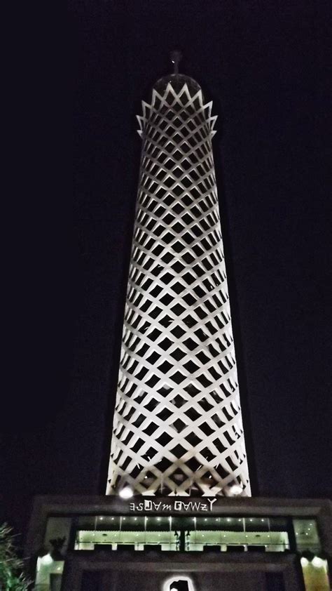 #Cairo #Tower #Night #Lotus | Cairo tower, Egypt, Visit egypt