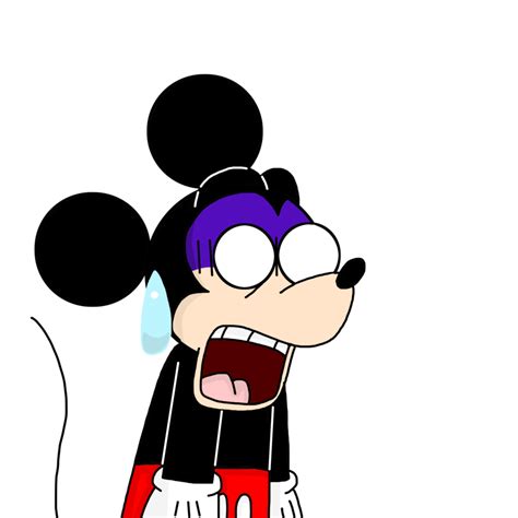 Mickey Mouse Surprised Face