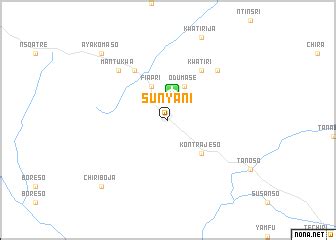 Sunyani (Ghana) map - nona.net