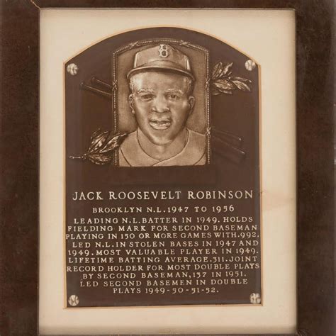 Why Jackie Robinson's Hall of Fame Plaque Had to Change - Atlas Obscura