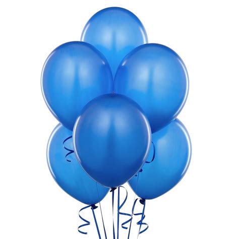 50 pcs 12" Dark Blue Pearlised Balloons Party Decorations Birthday Anniversary - Walmart.com ...