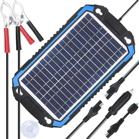 Best Solar Car Battery Chargers (Review & Buying Guide) in 2020