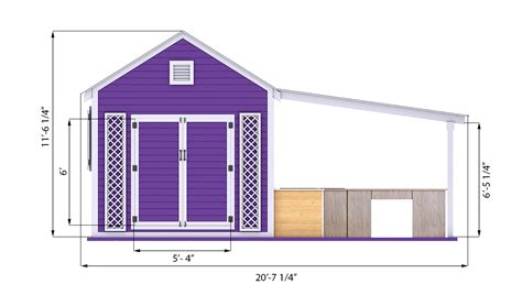 20x10 Garden Shed Plan - Shedplans.org