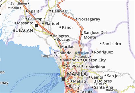 MICHELIN Meycauayan map - ViaMichelin