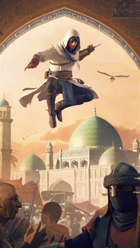 1440x2560 Assassins Creed Mirage 2023 5k Samsung Galaxy S6,S7 ,Google ...