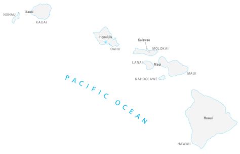 Hawaii County Map - GIS Geography