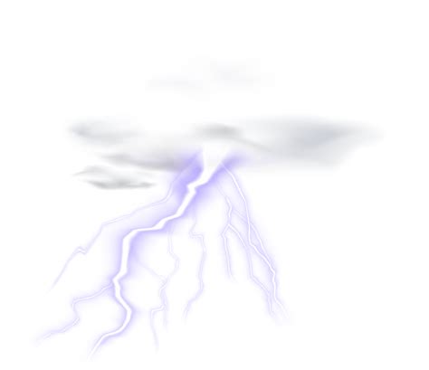 Lightning Cloud Transparent Clip Art PNG Image | Gallery Yopriceville ...