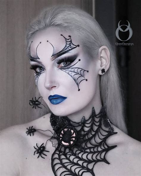 Creepy Spider Makeup For Halloween 2020 - The Glossychic