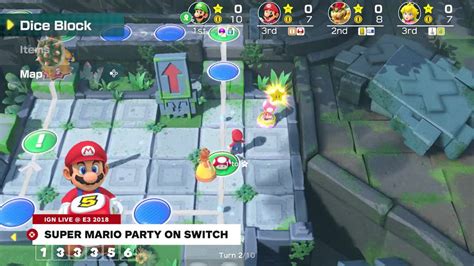 Super Mario Party Gameplay Demo - IGN Live E3 2018