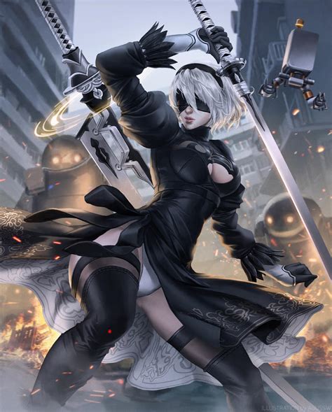 YoRHa 2B by AgusSW on DeviantArt