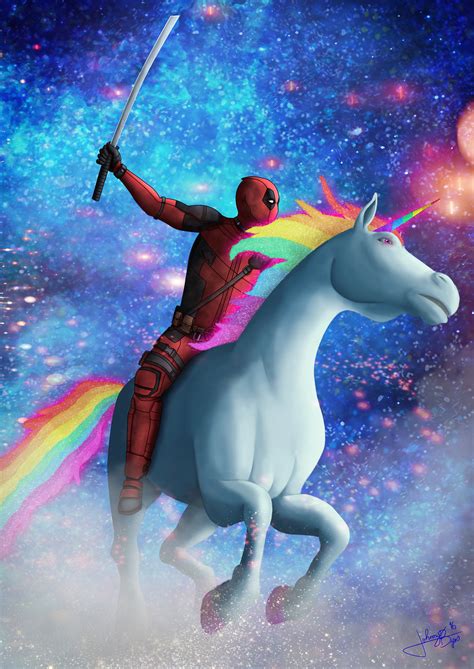 Koleksi Deadpool Unicorn Wallpaper | Pernik Wallpaper