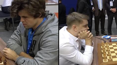 Magnus Carlsen arrives late for chess game and still beats opponent ...