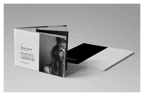 Photography Portfolio Template on Yellow Images Creative Store